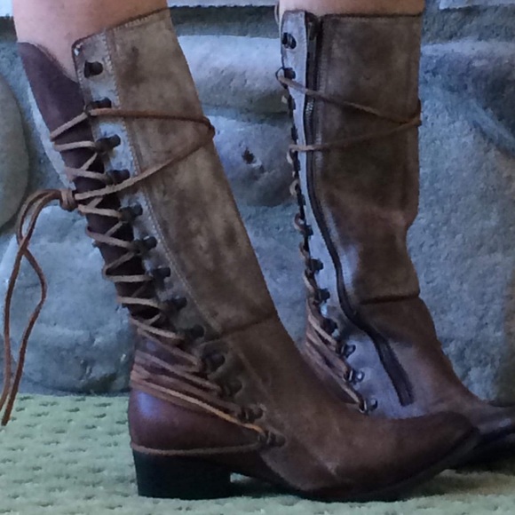 ππHP NIB Steve Madden Freebird All Leather Boot - Picture 5 of 7